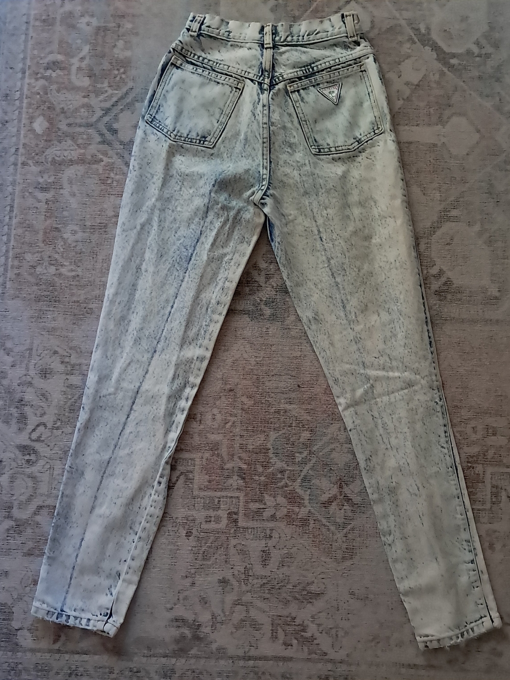 High-Rise 90's Palmettos Acid Wash Women’s Jeans